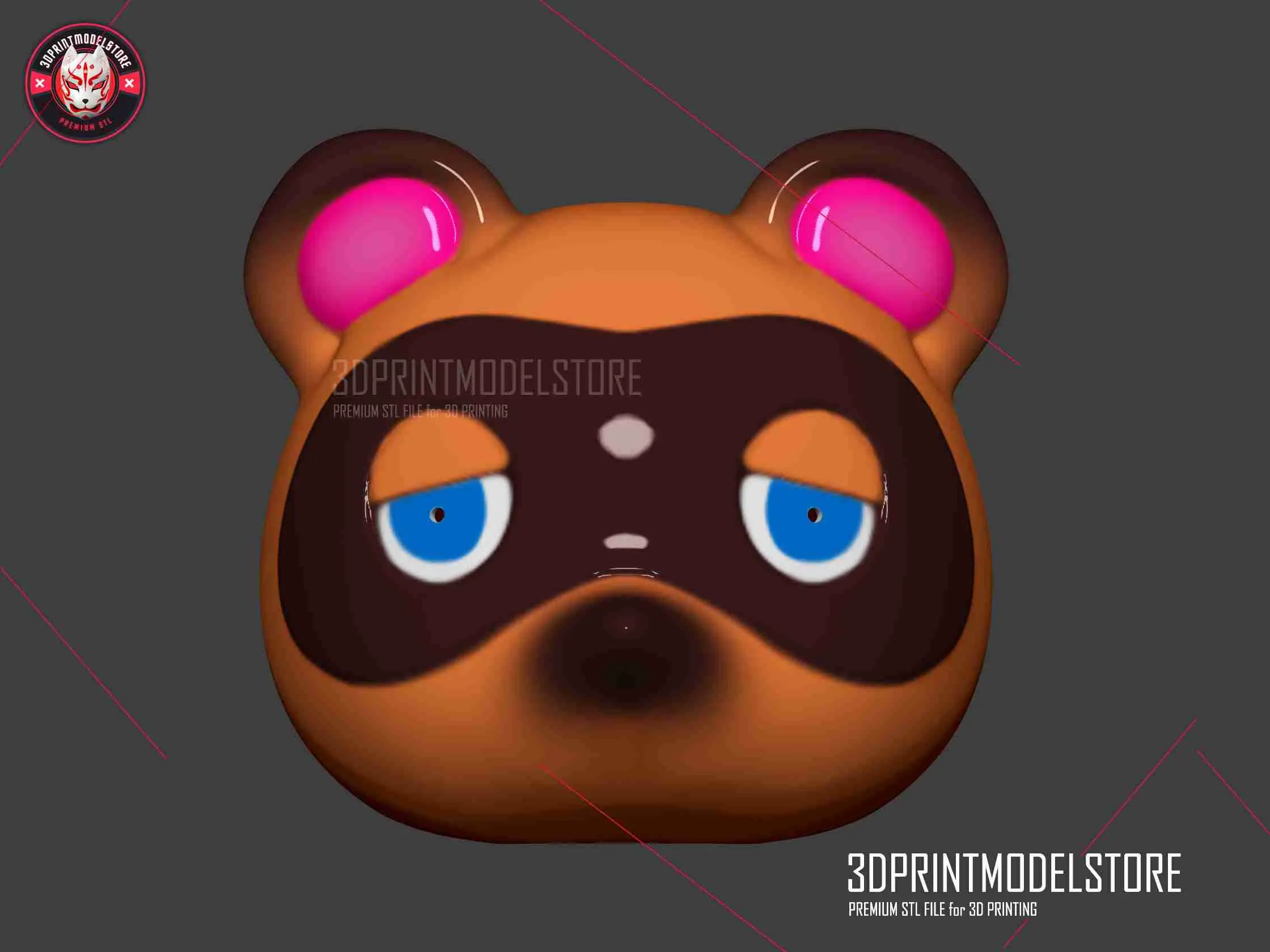 Maschera Tom Nook - Animal Crossing New Horizons Cosplay