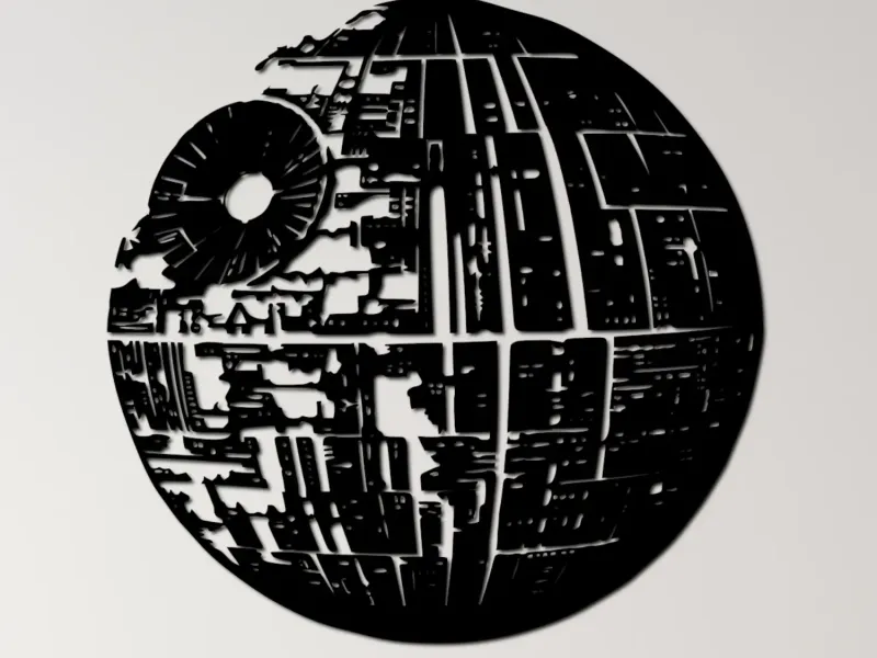 Death Star Wall Art