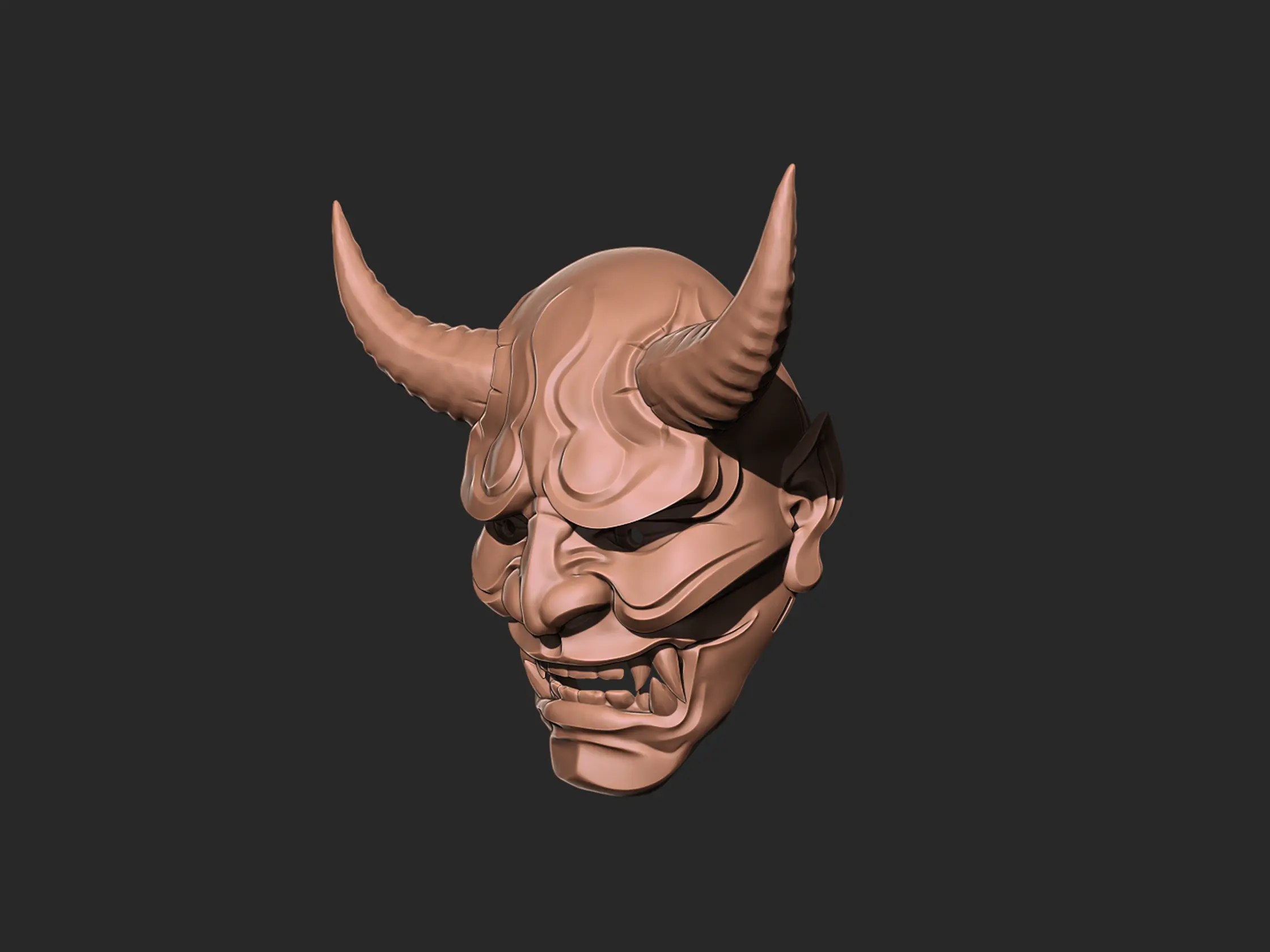 Hannya Mask 3d print model