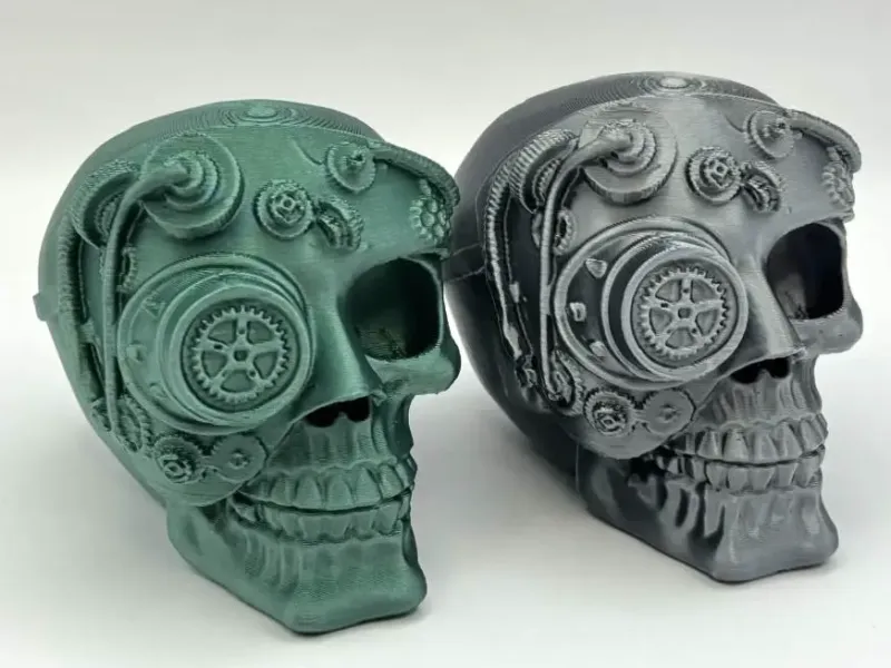 Calavera de Engranajes Steampunk