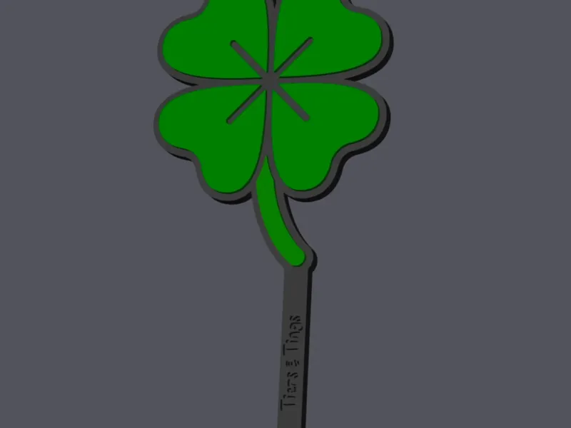 Four Clover - Caketopper & Cupcaketopper v2