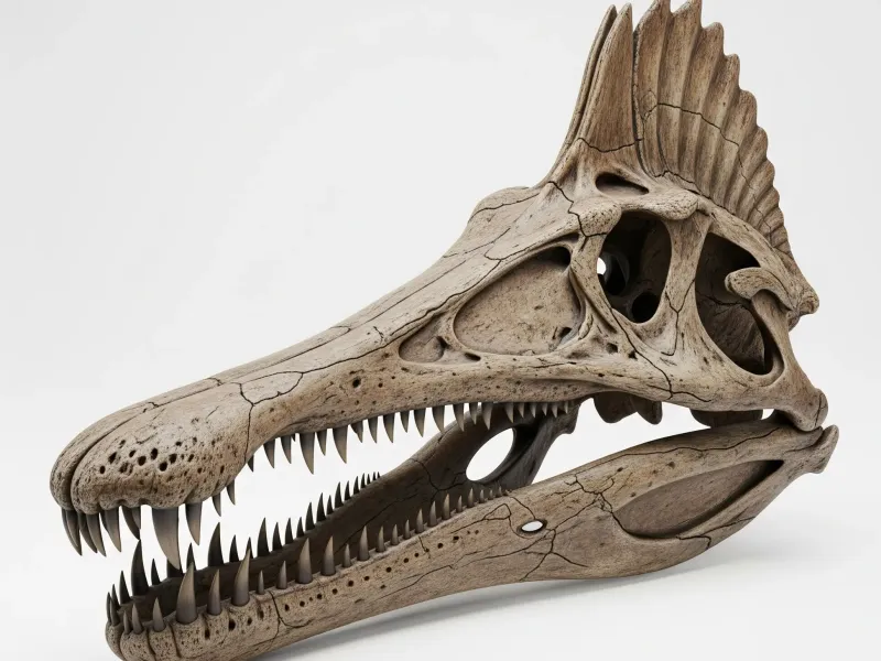 Scanned Spinosaurus fossil.