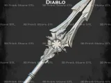 Lord Imperius Weapon Cosplay Diablo - STL File 3D print mode-3