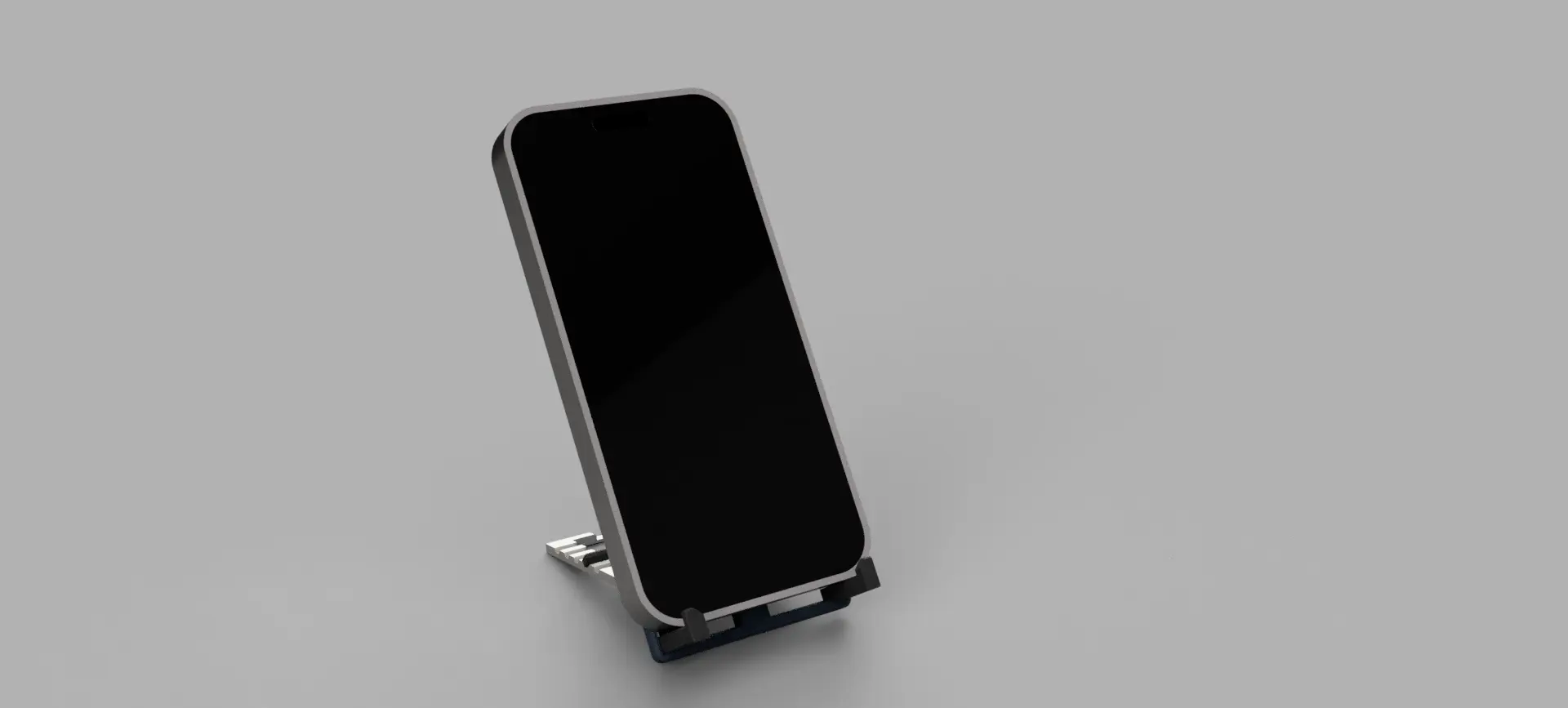 Folding phone stand