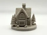 Winter House Scene-4