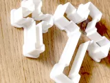 Cortador de Biscoitos em Forma de Cruz, 5 tamanhos, Cruz, Forma, Comunhão, Batismo-6