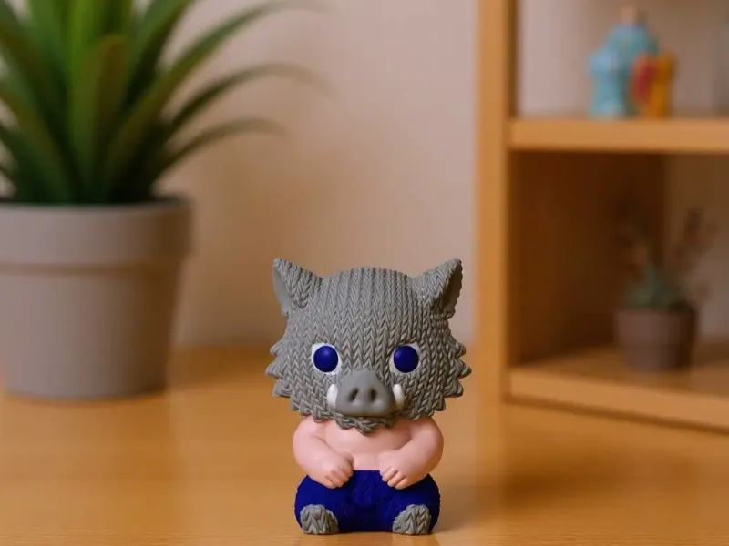 Inosuke Hashibira from Demon Slayer Knitted - Crochet