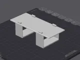Cable channel for PC cable management V2-3