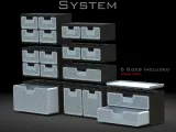 Gridbinity Storage System - 2 x 5 Grid Pattern-0