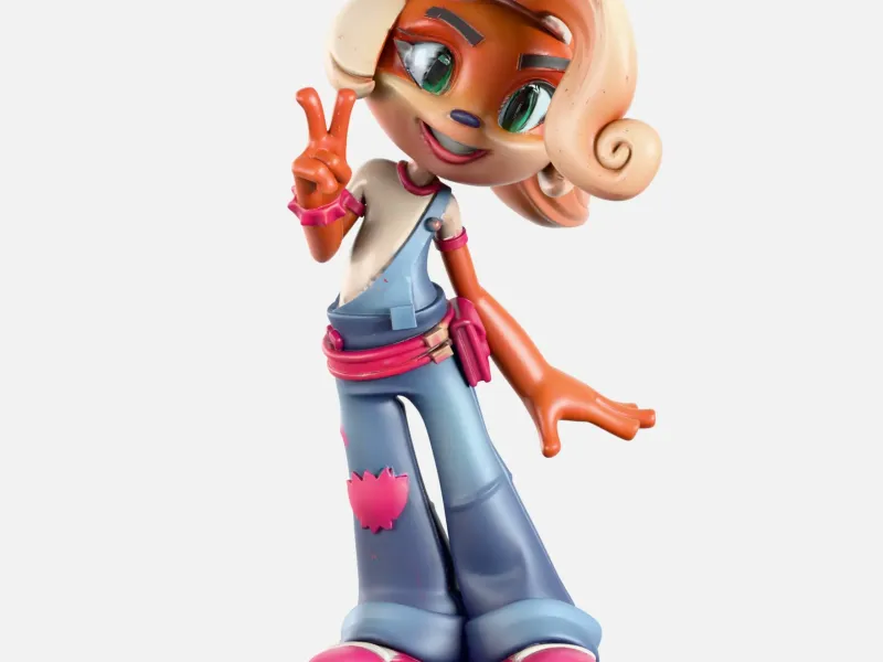 Coco Crash Bandicoot Fan Art