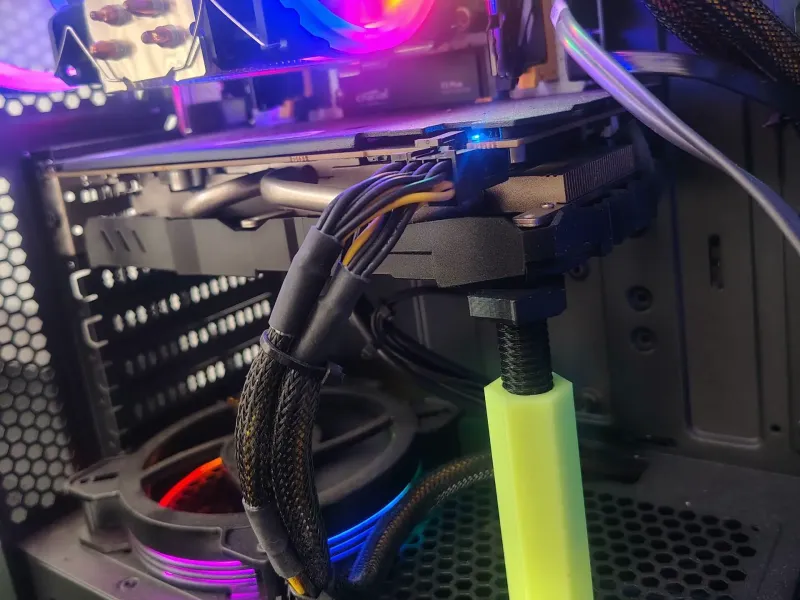 soporte para tarjetas graficas gpu diferentes tamaños