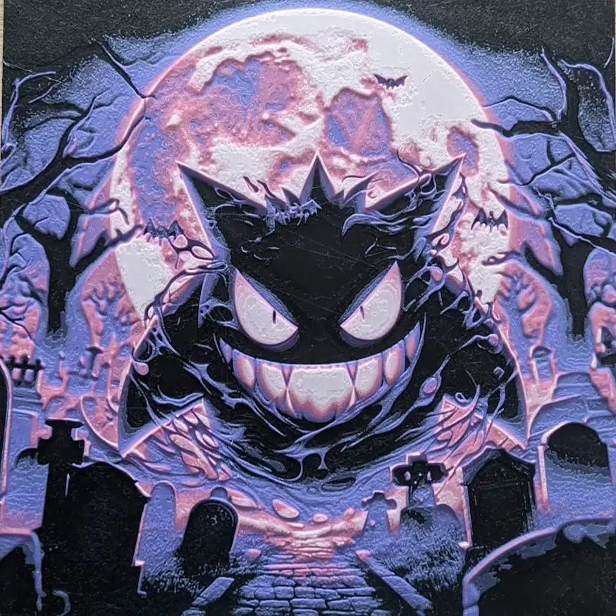 Gengar in the Cemetery ( Hueforge )