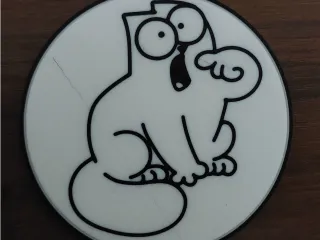 Simons Cat Coaster