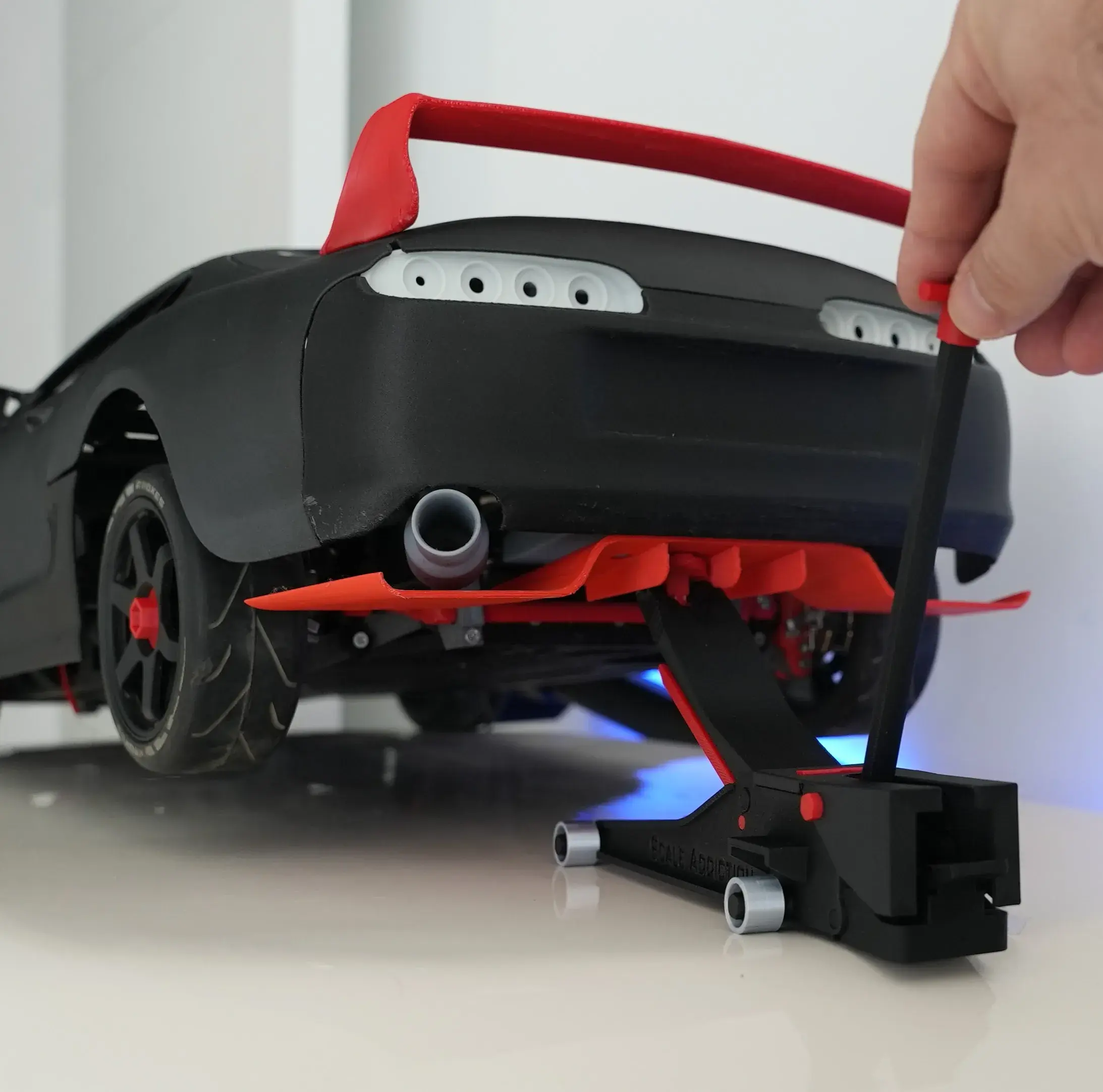 fully 3d printed Hydraulic like jack ( No hardware )