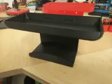 Holder for headphones with storage tray-2