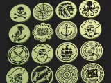 Pirate Icons CNC SVG STL Pack 16 Designs-5