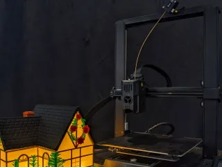 Christmas cabin