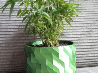 futuristic flowerpot