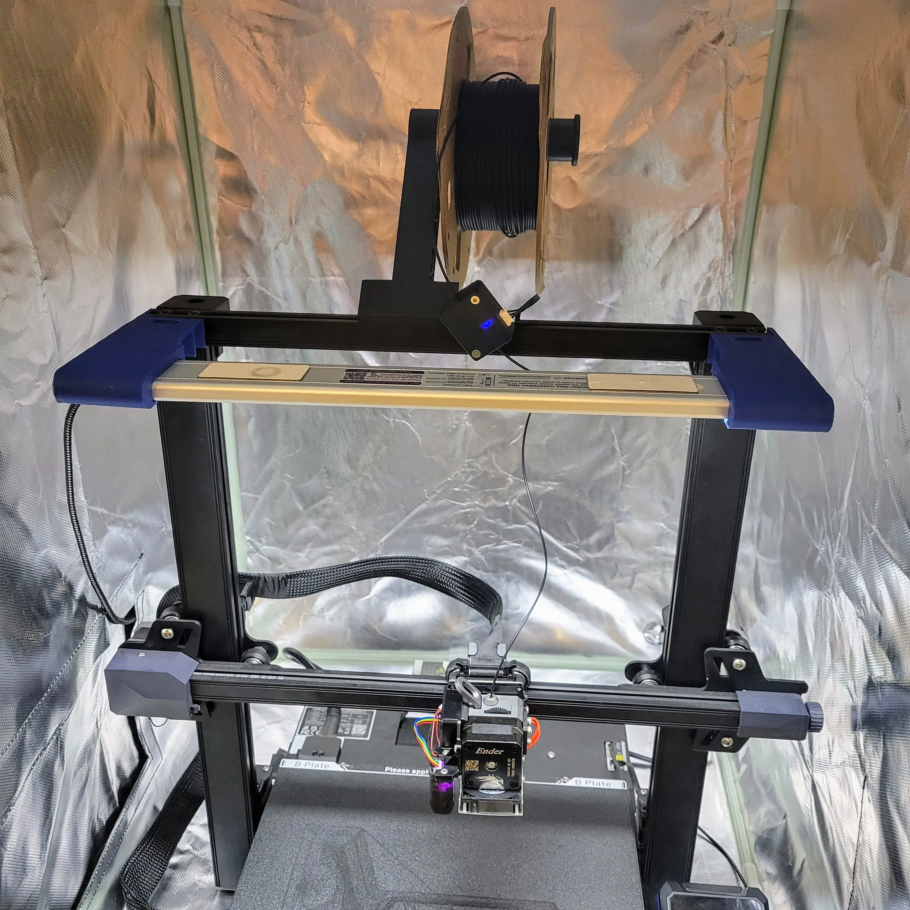 LED Motion Light Mount for Ender 3 S1 Plus