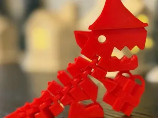Flexi Dino Christmas Edition