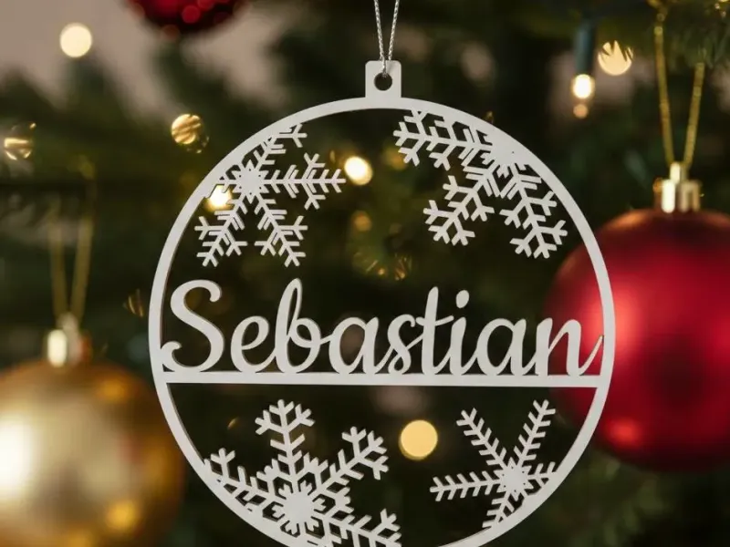 Christmas Ornament Sebastian