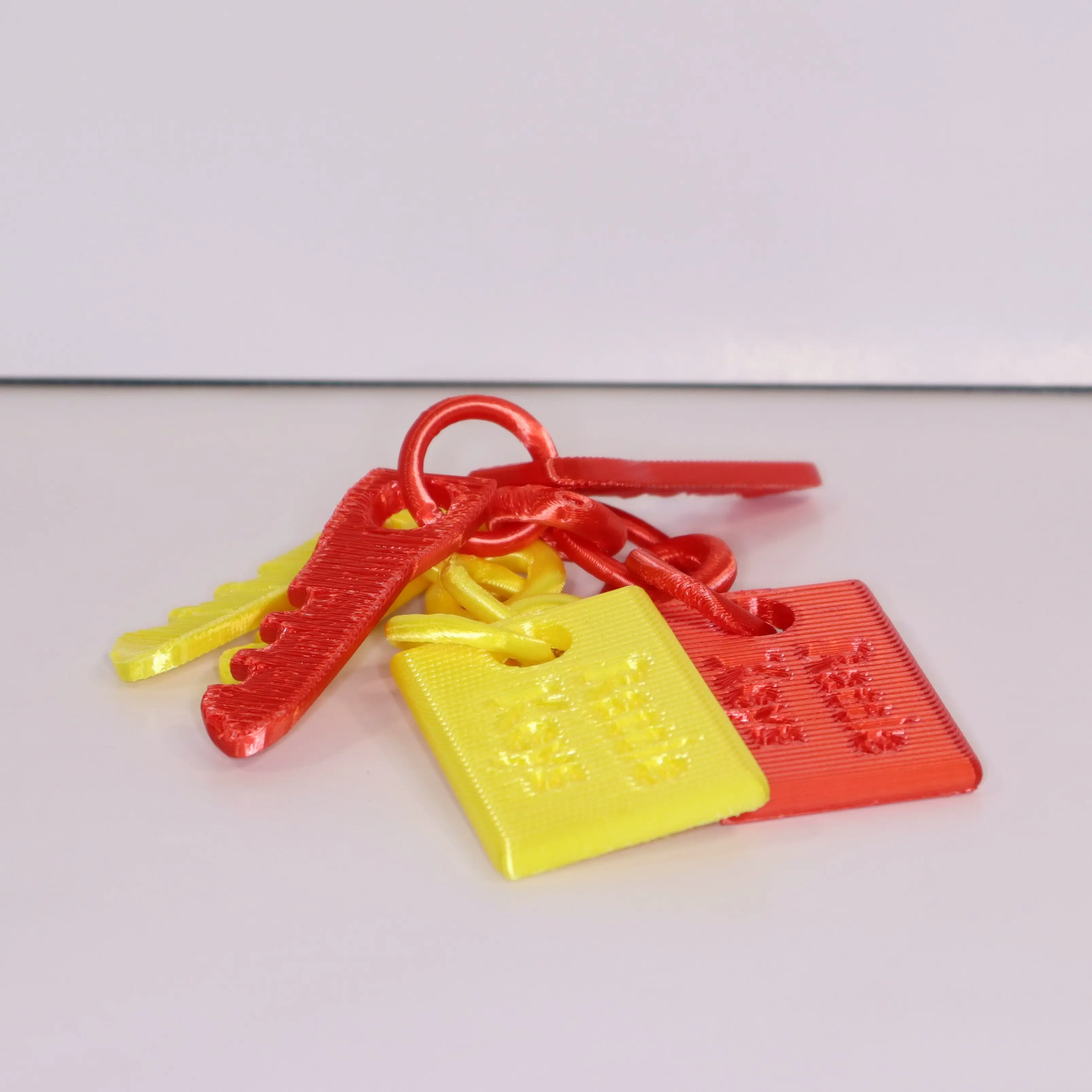 Baby rattle keys