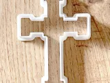 Cortador de Biscoitos em Forma de Cruz, 5 tamanhos, Cruz, Forma, Comunhão, Batismo-3