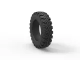 Offroad tire 76 Scale 1:25-7