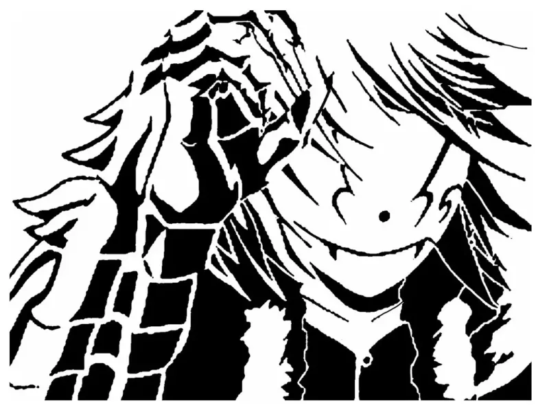 Rimuru Tempest stencil