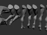 9 Male leg poses-2