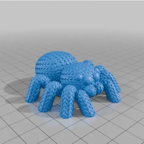 Spider tricotté