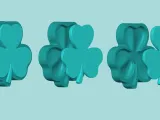Three Leaf Clover Mold - Silicon Maker Template-8
