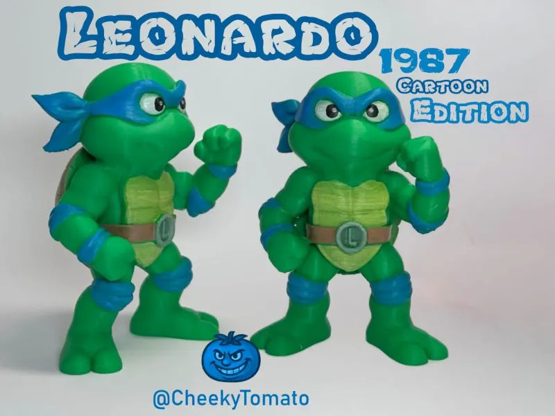 ليوناردو – تمثال مكتبي TMNT 1987