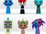 OC Sprunki psi, Roblox, Sprunki STL file 3D Model Character-0