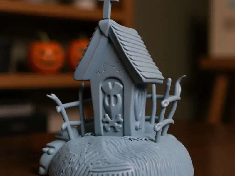 Zero Dog House The Nightmare before Christmas Fan Art
