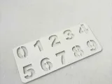 Numbers stencil-1