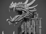 Dragon’s Maw The Dice Tower 3D STL file for 3D printing-3