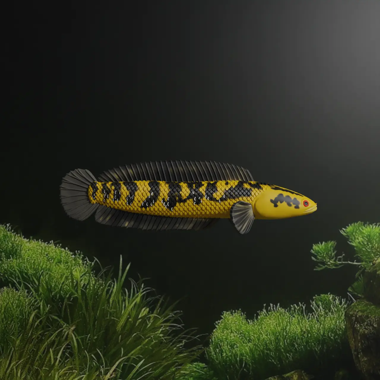 CHANNA BARCA FISCH - SCHLANGENKOPFFISCH