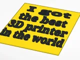 Best 3D printer sign-1