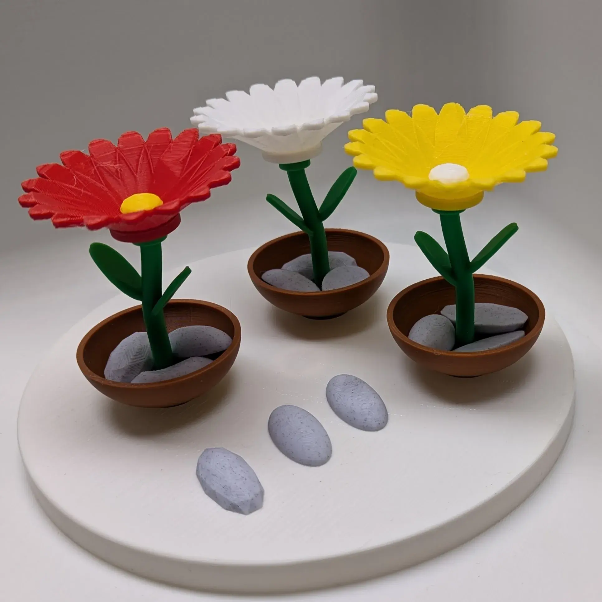 Flower Fidget Spinner and Sensory Stones