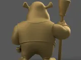 Fun Shrek 3D STL File for Unique Home Decor-5