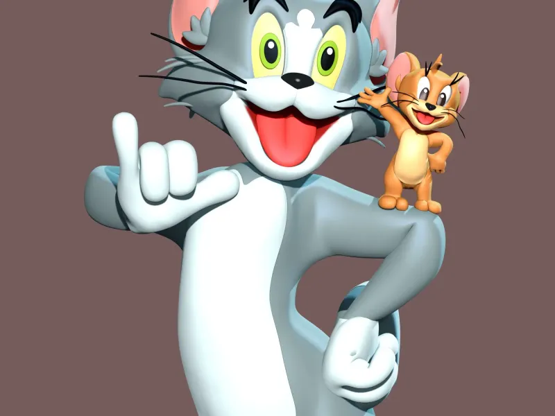Tom - Jerry Fan Art