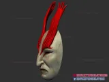 Shadow Warrior Game Mask - Halloween Cosplay-4