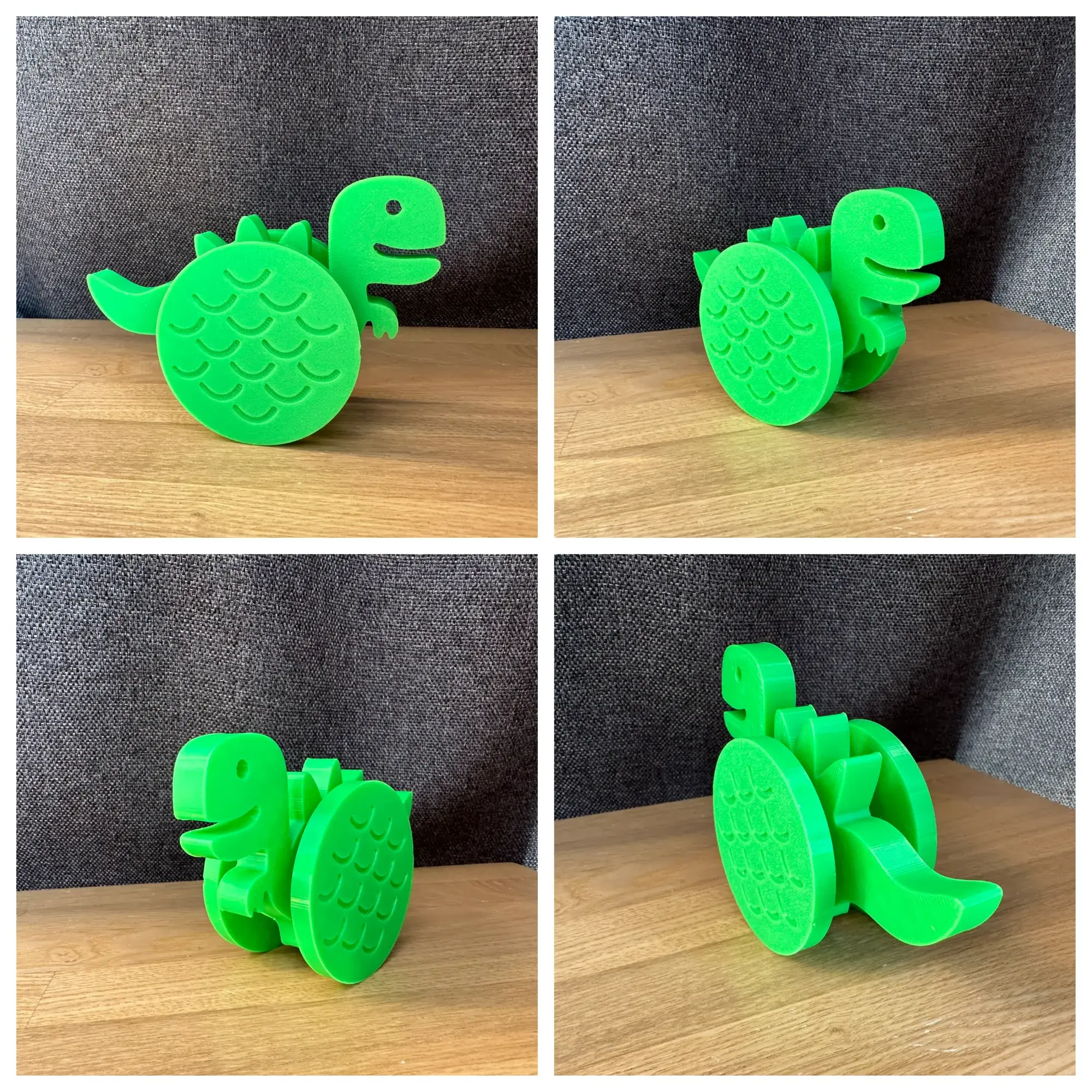 Dinosaur t rex on wheels
