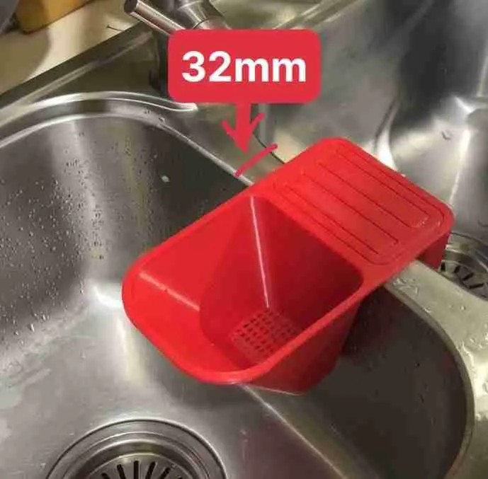 FOOD DRAIN ABOVE SINK