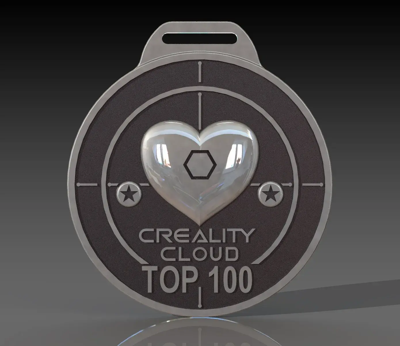 Creality Clodu Top 100 Medal