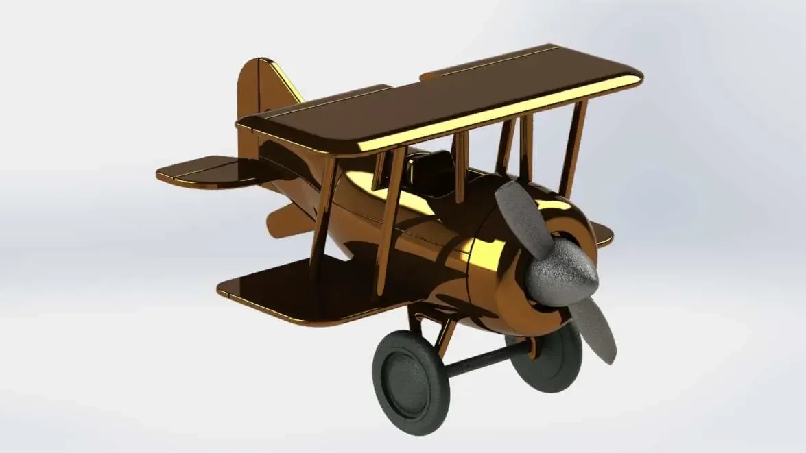 World War I Plane Chubby Super Deform