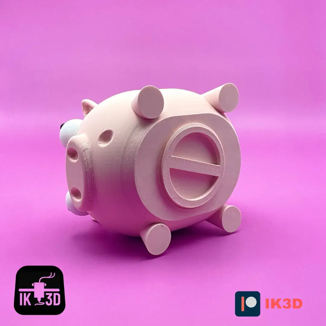 Sparschwein / Mehrteilig / Ohne Stützen / 3MF
