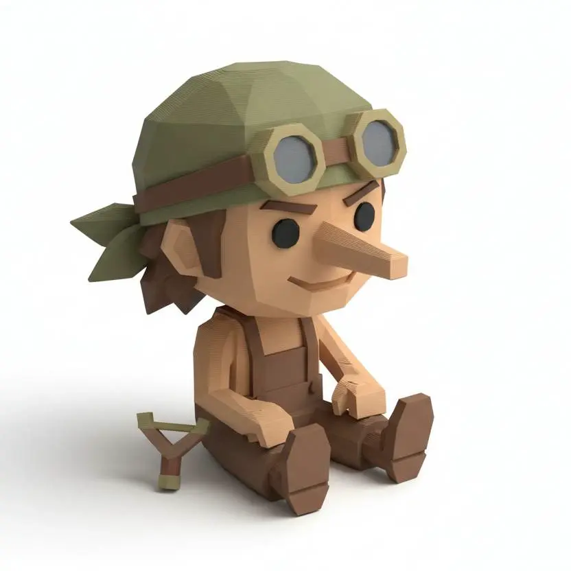 Usopp Chibi Figure 🎯🔫