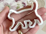Walking Cat cookie cutter, cookie cutter, cat, animal, tool-0
